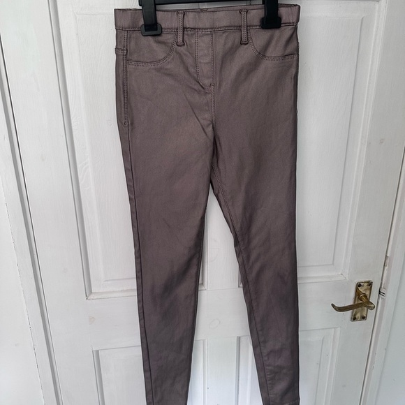 NEXT size 11-12 years Wax coated Trousers Leggins BNWOT - Picture 3 of 8